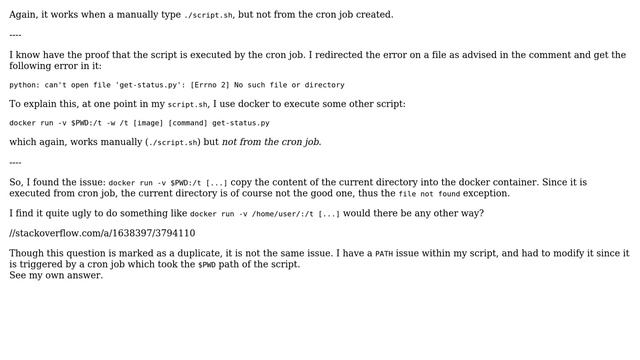 Setup crontab, issues with user смотреть онлайн