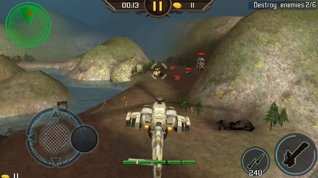 Gunship Strike 3D (Test Fight) #01 - Battle Mode | Helicopter Fight | GaPlay Flying смотреть онлайн