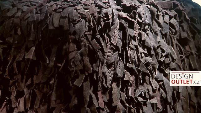 DesignOutlet - taburetka s třásněmi z pravé kůže смотреть онлайн