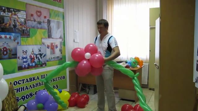 Аэродизайн. Секреты оформления воздушными шарами смотреть онлайн