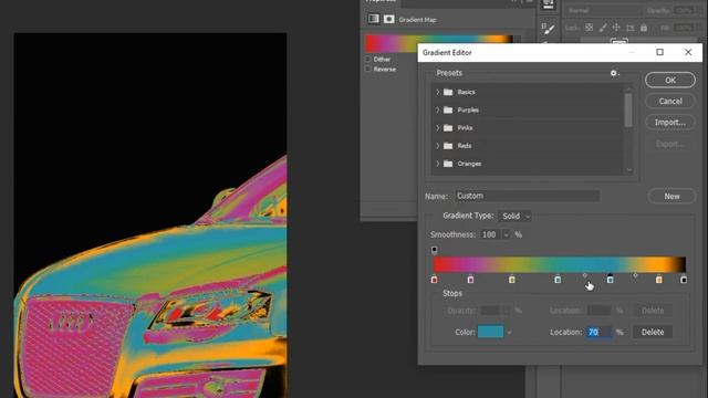 Turn ANY PHOTO Into Gradient Map Effect Design | PHOTOSHOP TUTORIAL смотреть онлайн