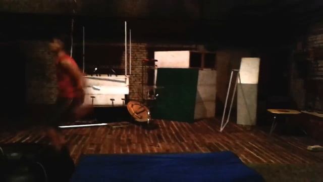 Бланш, сальто назад прогнувшись