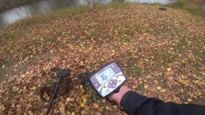 Первый коп с металлоискателем X-Terra 305 Находки Супер! Настройки прибора