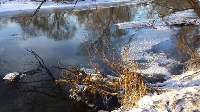 Водопад Радужный зимой смотреть онлайн