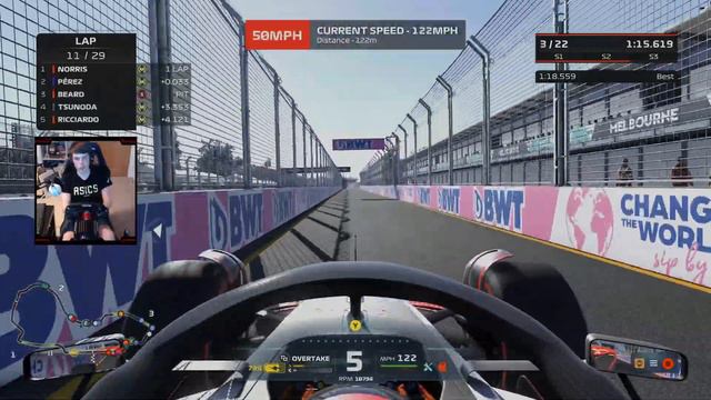 WHERE HAS THIS SCHUMACHER BEEN? F1 22 My Team S5 Round 3 Australian GP смотреть онлайн