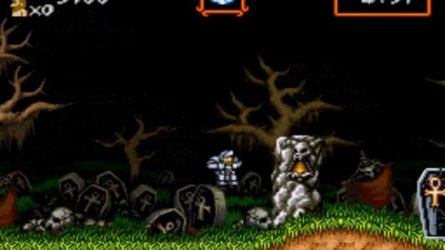 Super Ghouls n' Ghosts SNES Review / Gameplay смотреть онлайн