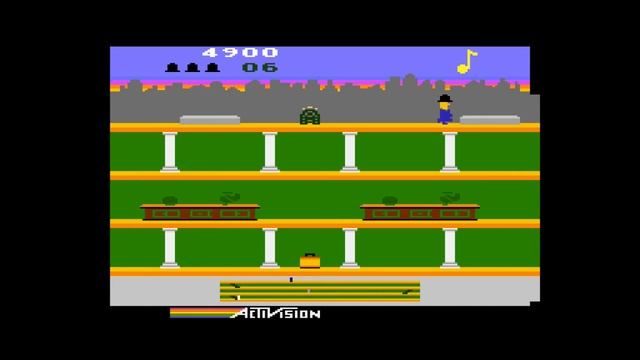 Keystone Kapers - Atari Comparison - 2600 vs 5200 смотреть онлайн