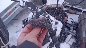 Снегоход с двигателем Лифан, про сапун и подмоторную плиту