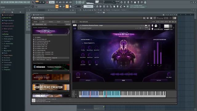 Evolution Devastator Warzone - KONTAKT library - sound check (no talking) смотреть онлайн
