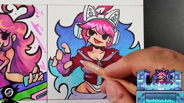 Drawing GIRLFRIEND in different MODS [ FRIDAY NIGHT FUNKIN' ] PART 5 смотреть онлайн