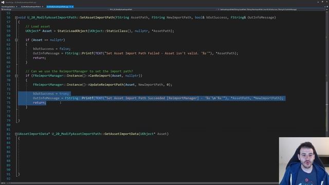 UE5 C++ 20 - How To Modify Asset Import Source Path with C++? - Unreal Engine Tutorial Editor CPP смотреть онлайн