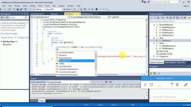 Create Rest Assured Framework from Scratch Reporting смотреть онлайн