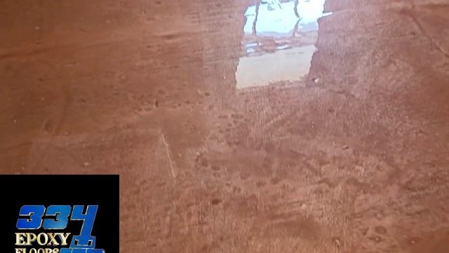 Epoxy Floor Installation over wood floor. смотреть онлайн