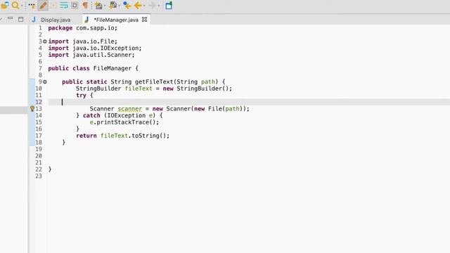 SAPP Coding Java Text Editor Tutorial #2 | Creating the FileWriter class смотреть онлайн