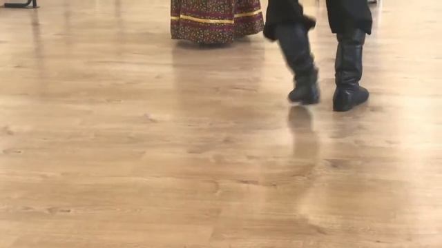 Ритмическая разминка. Занятие по народной хореографии в ВОКИ, Вологда, 2021 смотреть онлайн