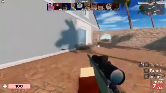 noscope with sniper (Roblox Arsenal) смотреть онлайн