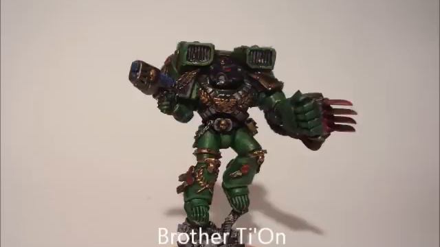 40k Salamander Vanguard Veteran Squad Showcase смотреть онлайн