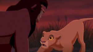 КЛИП КОРОЛЬ ЛЕВ 2 ПЕСНЯ - СИНЯЯ ( КИАРА И КОВУ)