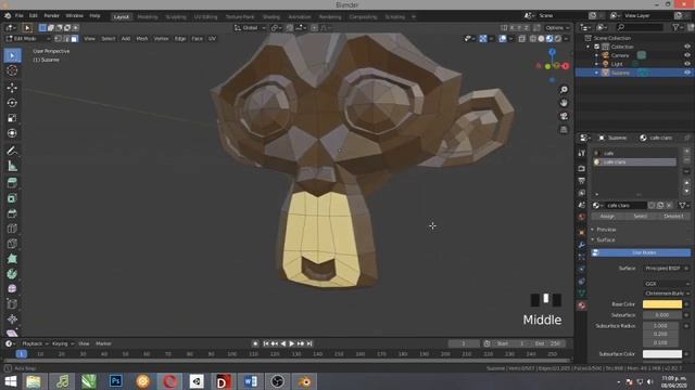 Dar color objetos Blender 2.8 смотреть онлайн