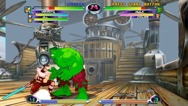 Marvel Vs Capcom 2 - (1080p HD) Dreamcast Emulator смотреть онлайн