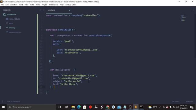 How to Send Email From Node JS смотреть онлайн