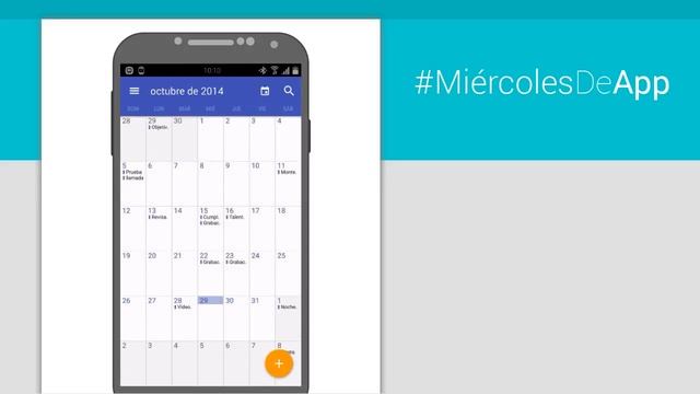 Today Calendar: El mejor calendario con Material Design para Android смотреть онлайн