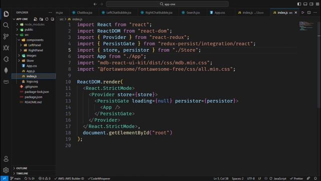 React-Redux chat смотреть онлайн