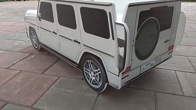 Кровать машина Mercedes Gelandewagen