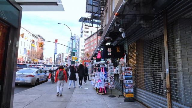 WALKING CANAL STREET TO CHINA TOWN NEW YORK 🗽 | 2022 | [4k] Binaural Audio🎧 смотреть онлайн