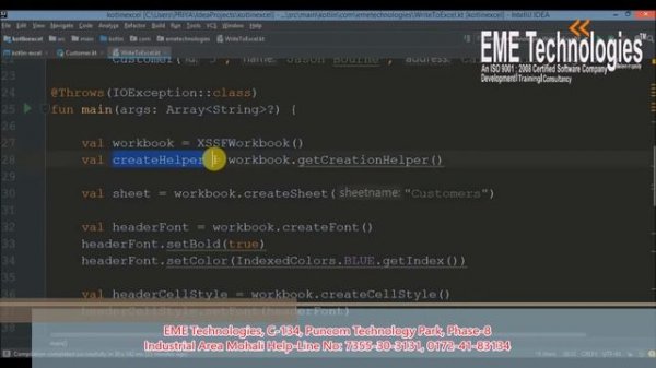 How to Write in Excel Using Kotlin