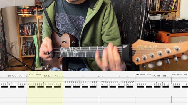 Grip Inc. - Pathetic Liar (Guitar Playthrough With Tabs)