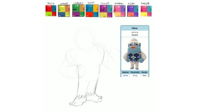 Oops! Villagers I Skipped! Sketching ALL Animal Crossing Villagers A-Z смотреть онлайн