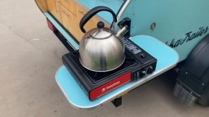 Обзор нашего бирюзового кемпера «Фисташка трейлер» #domodedovocamper