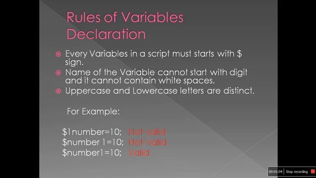 What is Variable,Variable Declaration,Variable syntax Tutorial-57(Hindi/Urdu) смотреть онлайн
