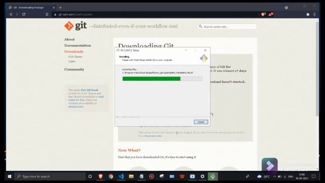 How to install git in windows/ mac / Linux | How to download git in window 10 2021 Hindi смотреть онлайн