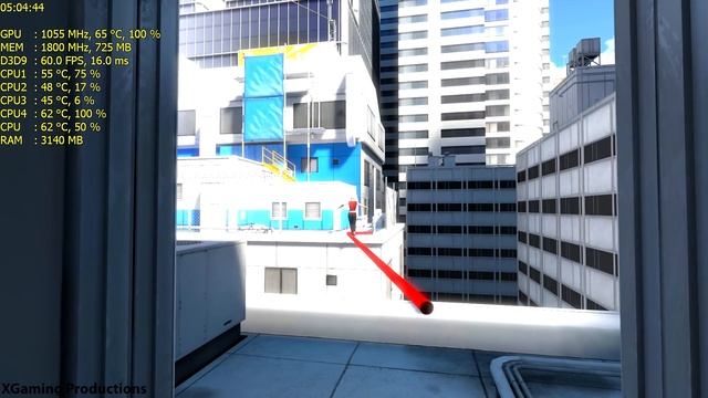 Mirror's Edge On AMD Radeon R7 360 OC 2GB GDDR5 | 1080p | FPS -TEST смотреть онлайн