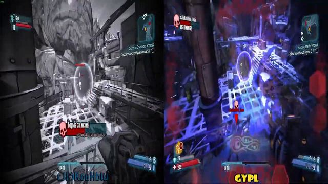 Borderlands 2 [Split-screen]: Глава 6 - Охота на Огненного Ястреба #8 смотреть онлайн