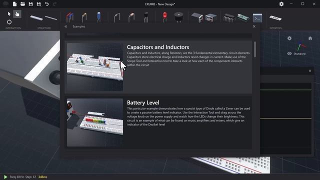 Crumb Circuit Simulator смотреть онлайн