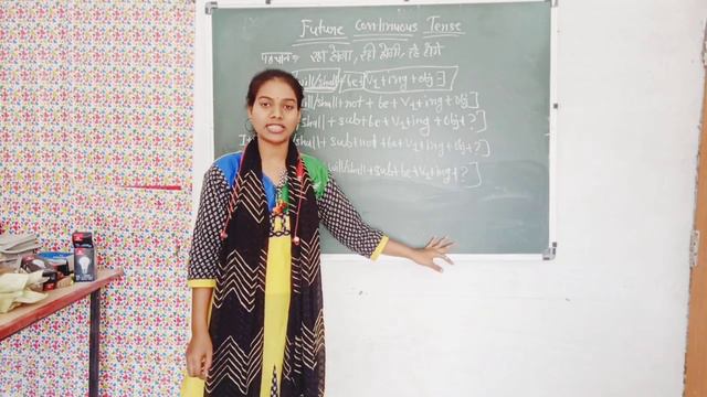 Future Continuous Tense in English grammar| examples and practice question| by Pooja ma'am смотреть онлайн