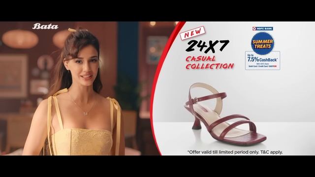 Bata X Disha Patani I 24x7 Casual Collection I Limited Period Offer смотреть онлайн