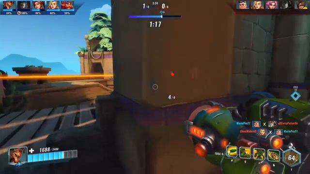 Играю с другом в Paladins смотреть онлайн