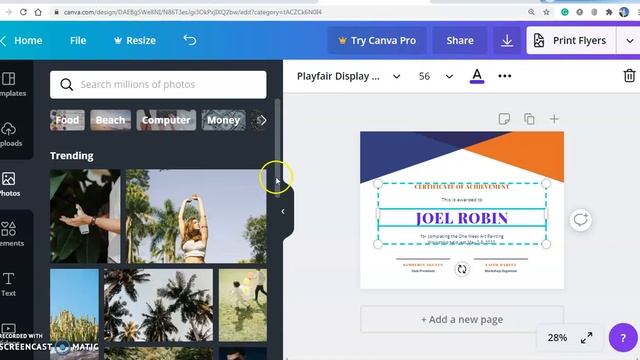How to Design Poster, Certificate, Newsletter and many using Canva.com смотреть онлайн