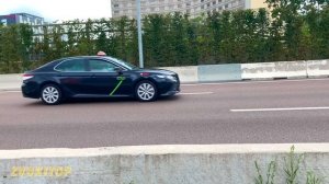 Звук проезжающих машин со скоростью 60 км/час