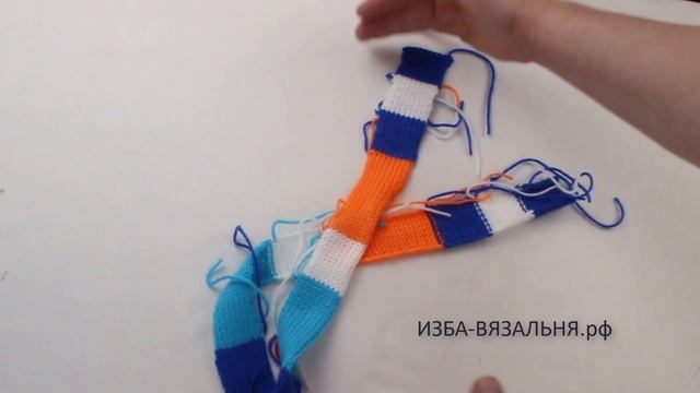 Вязание на вязальной машине пледа (покрывало) ВОСТОЧНЫЙ, часть 1из 16 смотреть онлайн