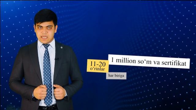 “Kitobxon yoshlar” onlayn tanlovini e’lon qilamiz. Sovrin jamg'armasi 50 million so'm! смотреть онлайн