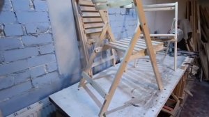 Складной стул своими руками. Размеры