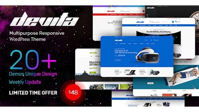 Devita - Multipurpose Responsive Magento Theme 20+ Demos | Themeforest Website Templates and Themes смотреть онлайн