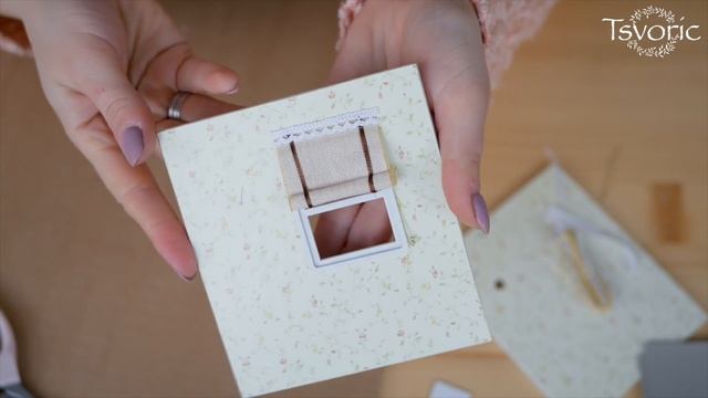 #1  Miniature Doll House  /Миниатюрный кукольный домик / DIY Tsvoric