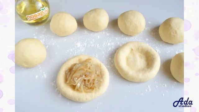 ★СУПЕР КЛАСС!!!★ ДРОЖЖЕВЫЕ ЛЕПЕШКИ С ЛУКОМ ★ смотреть онлайн