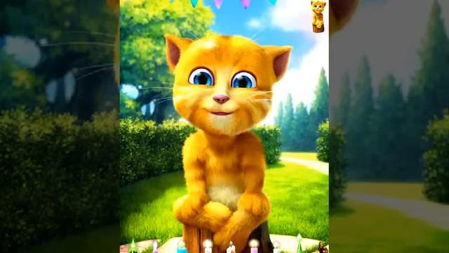 Смешной Кот Рыжик весело играется смотреть онлайн